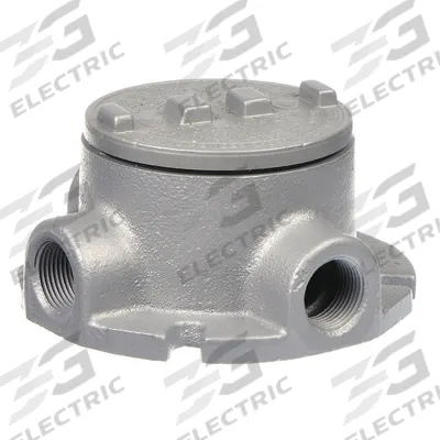 APPLETON ELECTRIC Conduit Outlet Body: Iron, GRF, 1 in Trade Size, T Body - T Round Body - Tee Type