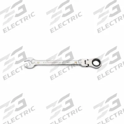 GEARWRENCH Combination Ratcheting Wrench: Alloy Steel, Full Polish Chrome, 22 mm Head Size - Metric 12-Point Ratcheting Combination Wrenches