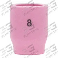 LINCOLN ELECTRIC Nozzle: Alumina, No. 8, Std, 53N61S (MPN KP4757-8). Key specifications — Reference Number: 53N61S; Brand: LINCOLN ELECTRIC.