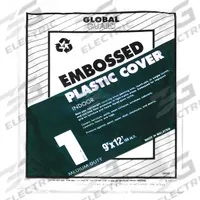 APPROVED VENDOR Plastic Cover: Light Duty, Plastic, 1 mil Thick, 9 ft Wd, 12 ft Lg, Clear (MPN 26040). Key specifications — Color: Clear; Material: Plastic; Brand: APPROVED VENDOR.