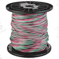 SOUTHWIRE Twisted Submersible Pump Cable: 600 V, 2 Conductors, 500 ft Lg, 10 AWG, Black/Red (MPN 55173702). Key specifications — Manufacturer Part Number: 55173702; Grounding Conductor Insulation Color: Green; Grounding Conductor Material: Copper; Grounding Conductor Size: 10 AWG; Standards: UL Listed; Product Type: Twisted Submersible Pump Cable; Brand: SOUTHWIRE.