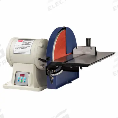 Dayton Variable Speed Disc Sander: For Metal/Plastic/Wood, 115/240V, Single-Phase - Benchtop Disc Machines