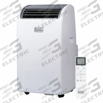 BLACK & DECKER Portable Air Conditioner: 14,000 BTU, 120V AC - Light-Duty Portable ACs for Cooling Only