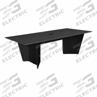 REGENCY Conference Table: Rectangle, Laminate/Melamine, Ash Gray, 96 in Overall Lg - Rectangular Conference Tables