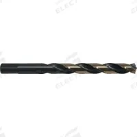 CLE-LINE Jobber Length Drill Bit: #51, 135° Split Point, Black & Gold HSS, 3-Flats Shank (MPN C18104). Key specifications — attr1225567: 0.0670.