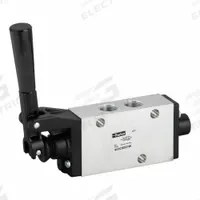 PARKER Manual Air Control Valve: 42, Four-Way / Two-Position, Lever, 3/8 in Female NPT, Aluminum, 42 (MPN 422CS021W). Key specifications — attr1084737: Aluminum; attr1084764: Manual Air Control Valve; attr1084778: Spool; attr1084767: 42; attr1084731: 422CS021W; attr1084739: PARKER; attr1084765: Detent; attr1084768: 42.
