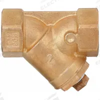 APPROVED VENDOR Y Strainer: 2 1/2 in, NPT, Mesh, 0.0331 in Screen Size, Bronze, PTFE, 7 1/2 in Ht (MPN 6NPX5). Key specifications — Brand: APPROVED VENDOR; Seal Material: PTFE; Manufacturer Part Number: 6NPX5; Screen Material: 304 Stainless Steel.