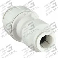 JOHN GUEST Push-Fit Coupling Fitting: 3/4 in OD x 1 in OD Size, Push-to-Connect x Push-to-Connect (MPN PEI202820). Key specifications — Brand: JOHN GUEST.
