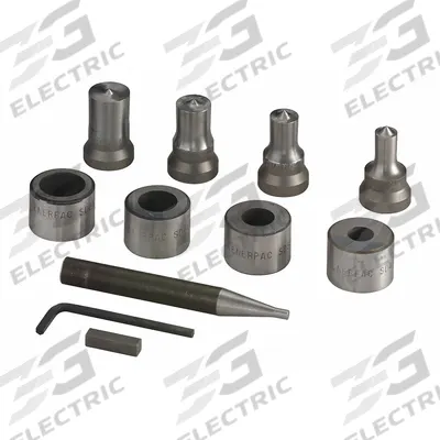 ENERPAC Metric Punch and Die Set: 3/8 in_5/8 in_5/16 in_7/16 in Bolt Size (In.) - Hand and Power Tools
