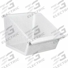 DIAMOND STORAGE SOLUTIONS Storage Basket: 14 in, Steel, White (MPN DVS-13-11-17-R). Key specifications — Manufacturer Part Number: DVS-13-11-17-R; Brand: DIAMOND STORAGE SOLUTIONS; Finish: Powder Coated; Material: Steel; Color: White.