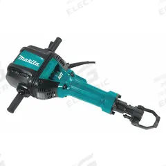 MAKITA Breaker Hammer: Corded, T-Handle, 1 1/8 in Hex, 53.9 ft-lb, 870 bpm, 69.1 lb Wt, 15 A Current (MPN HM1812). Key specifications — attr113892: 120V AC; attr113880: Continuous; attr113860: MAKITA.