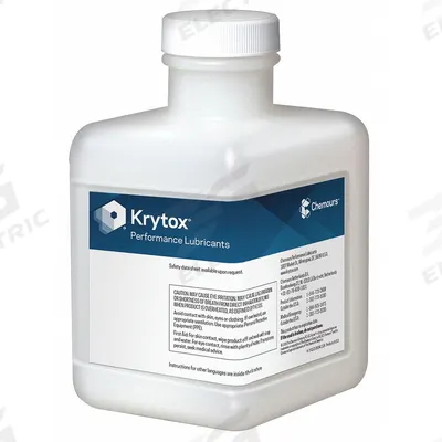 KRYTOX Vacuum Pump Lubricant: 35.2 fl oz, Pail, 2 SAE Grade, 15 ISO Viscosity Grade - Vacuum Pump Oils