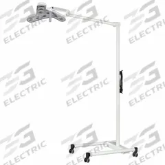 WALDMANN Exam Light: LED, 100,000 lux @ 100 cm, Floor Stand, 3700K/4300K/4700K, 95 CRI, 40 W Watt (MPN D15918000). Key specifications — Operating Voltage: 100 to 240V AC; Illumination: 100,000 lux @ 100 cm; Manufacturer Part Number: D15918000; Brand: WALDMANN; Color Temperature: 3700K.