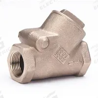 MILWAUKEE VALVE Swing Y Check Valve: Swing, Y-Style Valve Body, 1 1/2 in Pipe Size, FNPT x FNPT, NPT (MPN 507 1-1/2). Key specifications — Brand: MILWAUKEE VALVE.