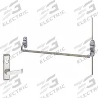 VON DUPRIN Surface Vertical Rod: 44 in Max Door Wd, Chrome (MPN 8827L US26D RHR). Key specifications — attr1011860: Exit Device; attr1011837: VON DUPRIN; attr1011847: Surface Vertical Rod; attr1011858: Lever; attr1024139: Crossbar; attr1011835: Yes.