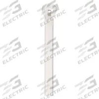 TY-RAP Cable Tie: 11 1/2 in Nominal Lg, 3 in Nominal Max. Bundle Dia., 0.19 in Wd, Natural, 100 PK (MPN TY5253M). Key specifications — Outdoor Use: No; Color: Natural; Brand: TY-RAP.