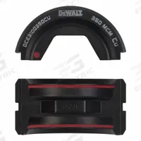 DEWALT Die Set: For DCE310, U-Die, 350 kcmil Copper U-Die (MPN DCE3100350CU). Key specifications — attr534228: U-Die; attr534229: DCE310; attr551983: Die Set; attr551985: 350 kcmil Copper U-Die.