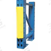 STEEL KING Pallet Rack Guard: Snap-On, On Upright, 3 in x 1 1/2 in x 18 in, Steel, Yellow (MPN SP3L1018YW). Key specifications — Brand: STEEL KING; Mounting Location: On Upright; Includes: Safety Clip; Color: Yellow; Material: Steel.