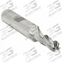OSG Roughing End Mill: Cobalt, 4 Flute, 3/8" Mill Dia, 3/8" LOC, 2-5/32" OAL (MPN 4709500)