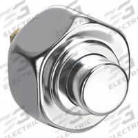 MOEN Push Button Assembly: Urinals, Chrome (MPN 104524). Key specifications — Product Type: Push Button Assembly; Brand: MOEN; Compatible Series: M-Power; Material: Chrome.