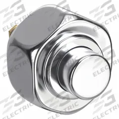 MOEN Push Button Assembly: Urinals, Chrome (MPN 104524). Key specifications — Product Type: Push Button Assembly; Brand: MOEN; Compatible Series: M-Power; Material: Chrome.