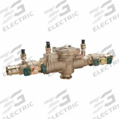 WATTS Reduced Pressure Zone Assembly: LF009, Std Configuration, Bronze, 1/2 in Pipe Size, Press (MPN 1/2 LF009-QT-PRESS). Key specifications — Shut-Off Valve Type: Ball Valve; Connection Type: Press.