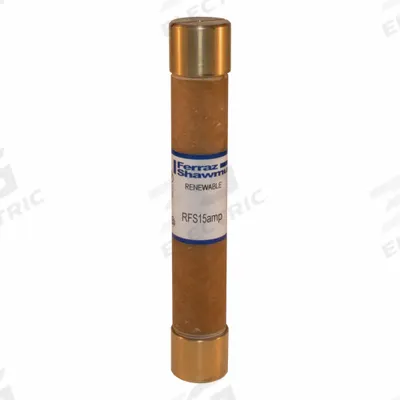 MERSEN Fuse: Class H, RFS Series, Fast-Acting, 15 A, 600 V AC - Fast-Acting Cylindrical Fuses