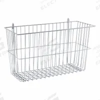 METRO Wire Basket: 17 3/8 in x 7 1/2 in x 10 in, 20 lb Load Capacity, Steel, Chrome, Silver (MPN H212C). Key specifications — Finish: Chrome; Material: Steel; Color: Silver; Brand: METRO.