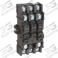 OMRON Relay Socket: 10 A Rating, DIN-Rail & Surface Socket Mounting, 11 Pins, C Socket, Elevator (MPN PTF11PC). Key specifications — Brand: OMRON.
