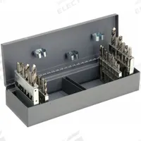 CHICAGO-LATROBE Drill Bit and Tap Set: 36 Pc (MPN 55305). Key specifications — attr1300596: Straight Flute.