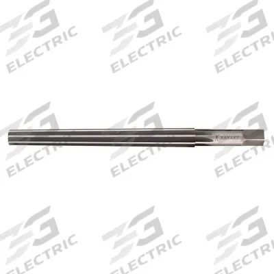 YANKEE Taper Pin Reamer: For #6/0 Pin, 0.0611 in x 0.0806 in Dia - Straight-Flute Taper Pin Reamers