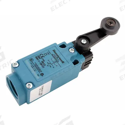 Honeywell Non Plug-In Limit Switch: 60 mm Mounting Hole Vertical Center to Center Distance, GLC - Roller Lever-Arm Limit Switches