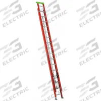 LOUISVILLE LADDER Extension Ladder: 32 ft Ladder Size, Fiberglass, 300 lb Load Capacity, 70 lb Wt (MPN L-3022-32PT). Key specifications — Color: Orange; Brand: LOUISVILLE LADDER; Included Features: Mar-Resistant End Caps; Removable Fly: Fixed.