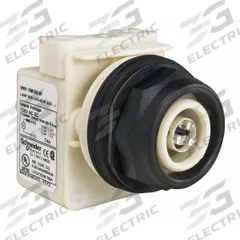 SCHNEIDER ELECTRIC Pilot Light: 30 mm Panel Mounting Size, No Lens Included, LED, 9001SK Series (MPN 9001SKP38LW). Key specifications — Lens Color: No Lens Included; Series: 9001SK; Brand: SCHNEIDER; Includes Push-To-Test: No Push-To-Test Included.