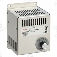 HOFFMAN Enclosure Heater: Fan Forced, 100 W Watt, Single Phase, 115V AC, Thermostat Included (MPN DAH1001A). Key specifications — Heater Type: Fan Forced; Includes Thermostat: Thermostat Included; Brand: HOFFMAN; Operating Voltage: 115V AC; Phase: Single.