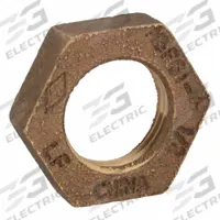 APPROVED VENDOR Locknut: Locknut, 1/2 in, BSPP Threaded, Class 125, C89833 Brass, 200 psi (MPN ZUSA-PF-10345). Key specifications — Brand: APPROVED VENDOR; Maximum Operating Pressure: 200 psi.