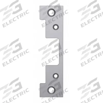 HES Electric Door Strike: 1 1/4 in Wd, 4 7/8 in Ht, Cylindrical/Mortise - Combination Cylindrical & Mortise Electric Strikes