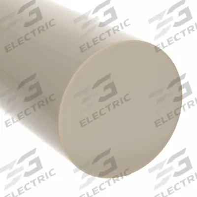 HDPE Rod: 1 1/2 in Dia, 4 ft Lg, Off-White, Opaque, 4,500 psi Tensile Strength - HDPE Rods & Discs