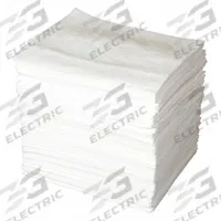 BRADY SPC ABSORBENTS Sorbent Pad: 32 oz Volume Absorbed Per Pad, Polypropylene, White, Bale, 200 PK (MPN ENV200). Key specifications — Brand: BRADY SPC ABSORBENTS; Material: Polypropylene.