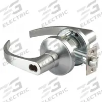 ABILITY ONE Door Lockset: Storeroom Lever Locksets, Chrome, ADA Compliant, SFIC (MPN 5340-00-NIB-0252). Key specifications — Ligature Resistance: Not Ligature-Resistant; Brand: ABILITY ONE; Lockset Function ANSI Code: F86; Visual Indicator Message: No Message; Lockset Style: GT115 Boston; ADA Compliant: Yes; Finish: Satin Chromium-Plated : Die Cast Zinc.