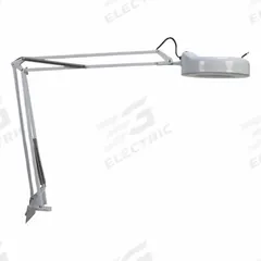 APPROVED VENDOR Magnifier Light: LED, 1.75x, 3 Diopter, 600 lm Max Brightness, 38 in Arm Reach, iron (MPN 820DA4). Key specifications — Arm Material: iron; Brand: APPROVED VENDOR; Magnification: 1.75x; ESD Safe: No; Lens Material: Glass; Lighting Technology: LED; Operating Voltage: 100-240AC; Includes Ultraviolet Light: No.
