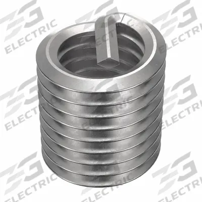 HELI-COIL Helical Insert: Tanged Tang Style, Free-Running, M10-1.50 Thread Size, Plain - Free-Running Tanged Helical Inserts