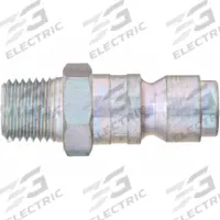 DIXON VALVE & COUPLING Quick Connect Hose Coupling: 3/8 in Body Size, 1/4 in Hose Fitting Size, MNPT (MPN J3M2). Key specifications — Thread Size: 1/4" -18; Brand: DIXON VALVE & COUPLING; Hose Fitting Gender: Male; Coupling Locking Type: Sleeve.