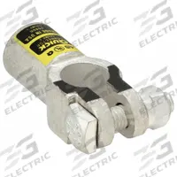FUSION Battery Terminal: Straight, Crimp, 4/0 ga, Yellow Color, Negative, Copper/Tin (MPN 4040N). Key specifications — Contact Material: Tin; Alignment: Straight; Color Code: Yellow; Connection Type: Crimp; Gauge: 4/0 ga; Polarity: Negative; Brand: FUSION.