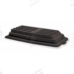 RUBBERMAID COMMERCIAL PRODUCTS Hinged Truck Lid: 61 in L 31 3/4 in W 8 3/4 in H, Fits 20.2 cu ft (MPN FG102800BLA). Key specifications — Lid/Cover Material: MDPE; For Use With Grainger Item Number: 5M639; For Use with Series: Universal; Brand: RUBBERMAID COMMERCIAL PRODUCTS; Color: Black.