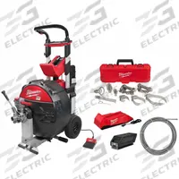 MILWAUKEE Sewer Drum Kit, Head Kit, and Cable: Cordless, MX FUEL, MX FUEL, For 3 in to 6 in Pipe (MPN MXF501-1CP, 48-53-2840, 48-53-2325). Key specifications — attr517452: Cleaning Cable; attr517439: MX FUEL; attr517433: Cordless.