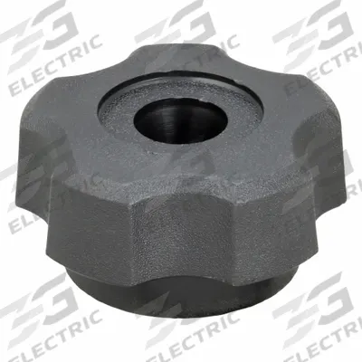 INNOVATIVE COMPONENTS Hand Knob: 5 Point, Plastic w/ Steel Thread, 5/16"-18 Thread - Snap-Lock 5-Arm Knobs