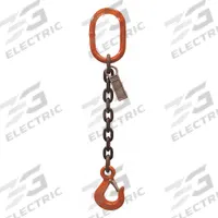 STREN-FLEX Chain Sling: 9/32 in Chain Trade Size, 100 Chain Grade, Sling Hook, Alloy Steel, Fixed (MPN SF0908G10SOS). Key specifications — Hook Type Included: Sling Hook; Brand: STREN-FLEX.