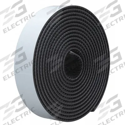 3M DUAL LOCK Hook-and-Loop Fastener: Roll, Black, Self-Mating, 1/2 in Overall Wd - High-Strength Reclosable Fastener Rolls