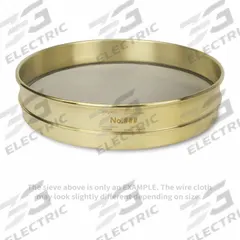 ADVANTECH Standard Stainless Steel Cloth Test Sieve: Stainless Steel, 12 in Outside Dia, 2 5/8 in Ht (MPN 1-3/4"BS12H). Key specifications — Screen Material: Stainless Steel; Brand: ADVANTECH; Frame Material: Brass; Standards: ASTM E11; US Standard Screen Size: 1.75 in.